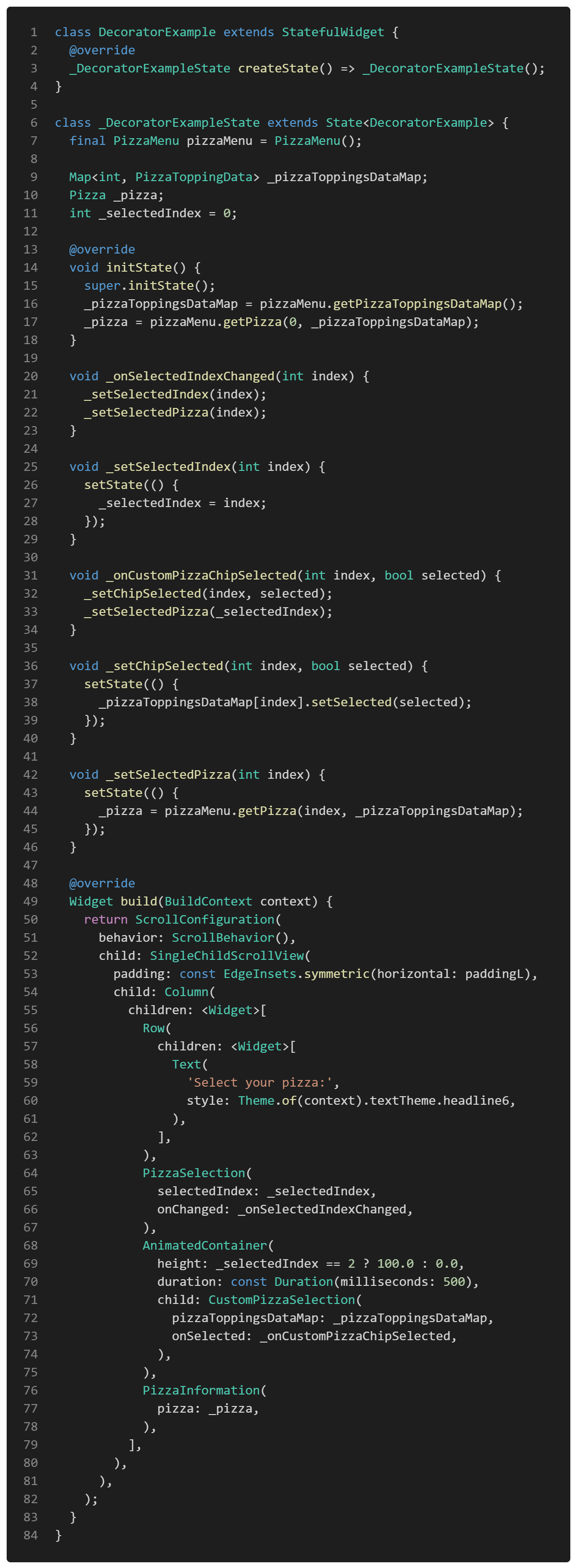 Flutter Design Patterns: 16 — Decorator | by Mangirdas Kazlauskas ...