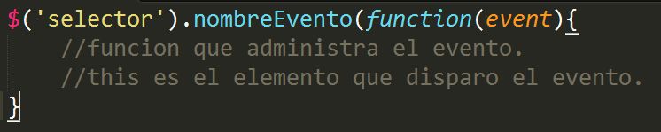 Eventos de jQuery. Los eventos son uno de los elementos… | by Allison ...