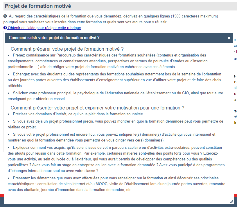 Lettre De Motivation Parcoursup 10000 Caractere  Excel dan Rumus