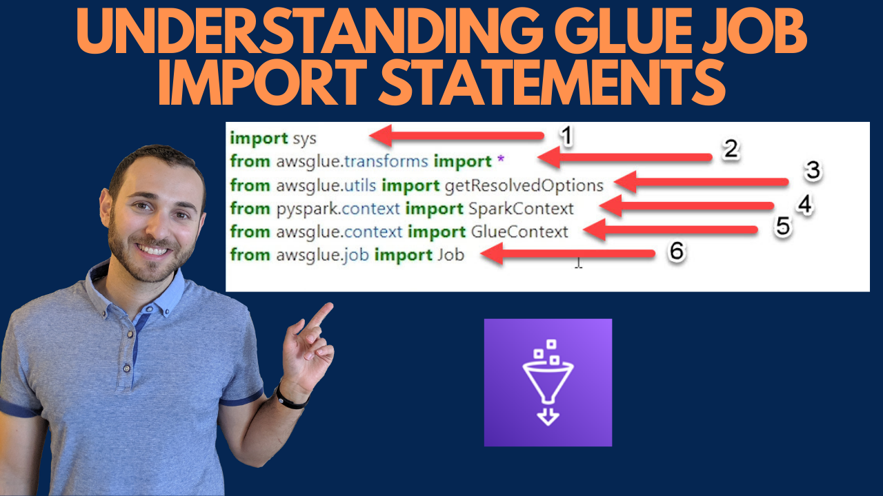 Understanding All AWS Glue Import Statements and Why We Need Them | by  Adriano N | AWS in Plain English