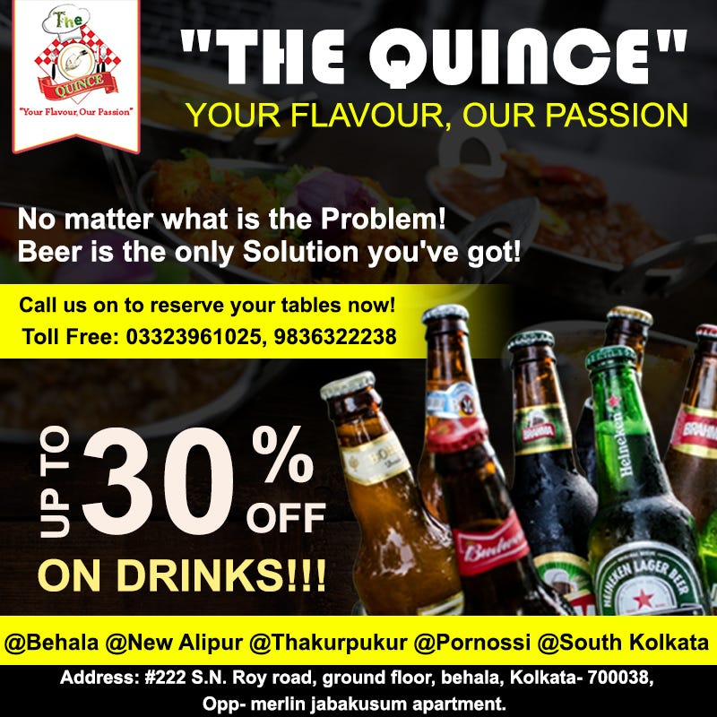 Don’t think much, No matter what is the Problem! Beer is the only Solution you’ve got! by The