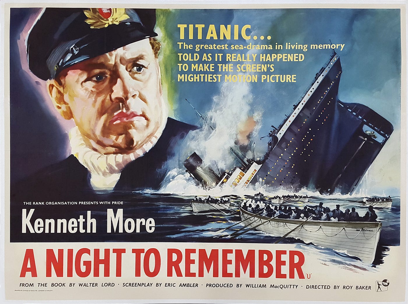 A Night To Remember: A Titanic Film | by Steve Newman Writer | Medium