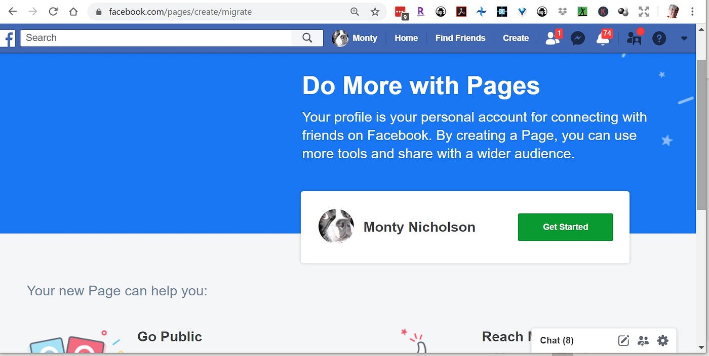 Profile to Page, Should You Make the Facebook Move? | by Joanne Reid |  Medium