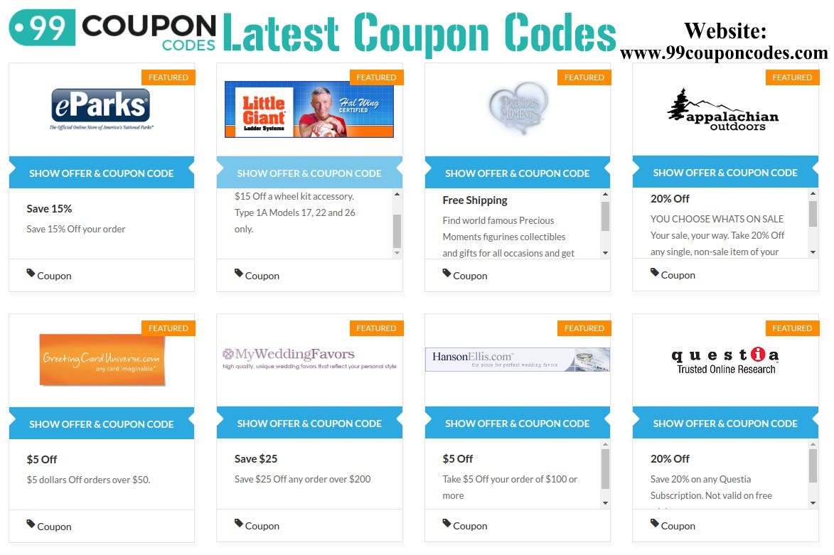 Find the latest Coupon Codes. This is most likely the most crucial