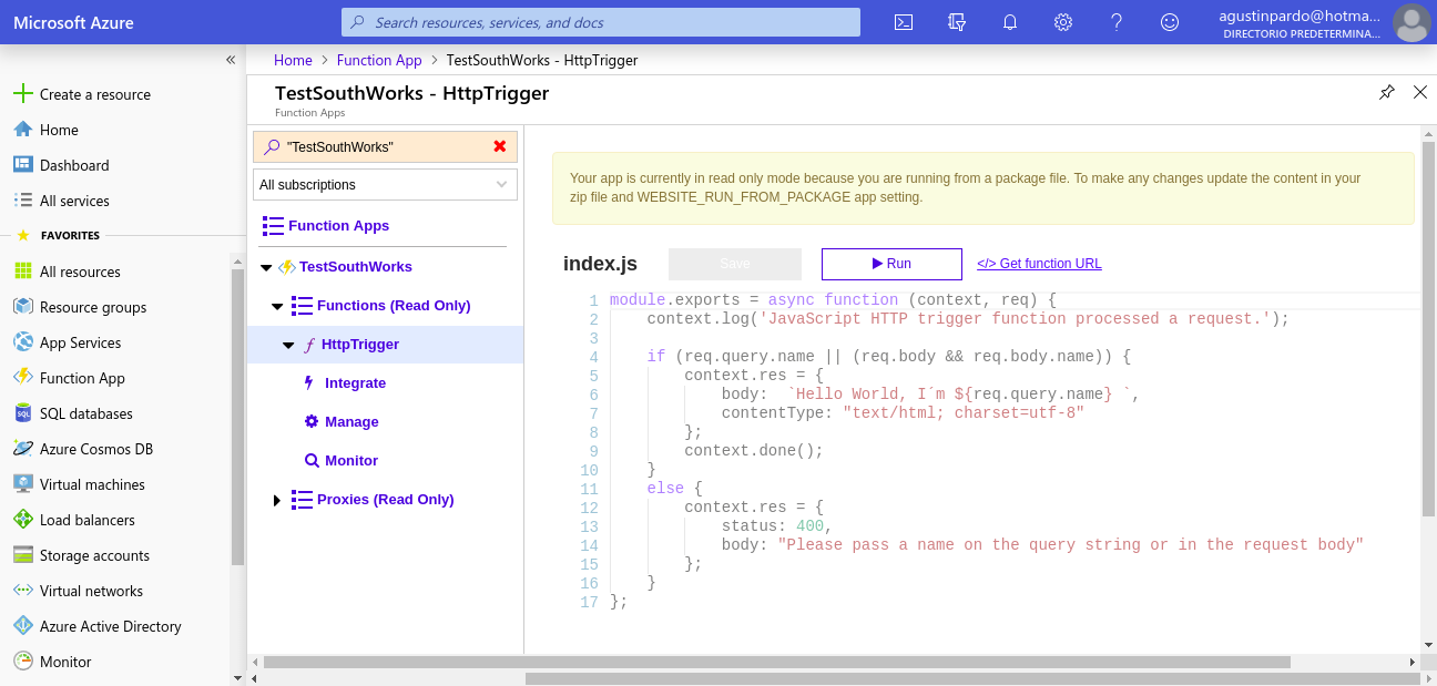 Introducing Azure Functions. I wanted to write this post to tell you ...