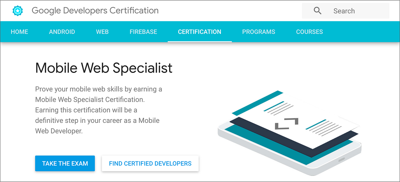 Why Google-certified Mobile Web Specialist is a good starting point | by  Daijiro Wachi | Medium