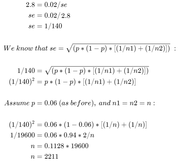 Power Analysis Made Easy. So easy, you can do it by hand. | by Rezwan  Hoppe-Islam | Towards Data Science