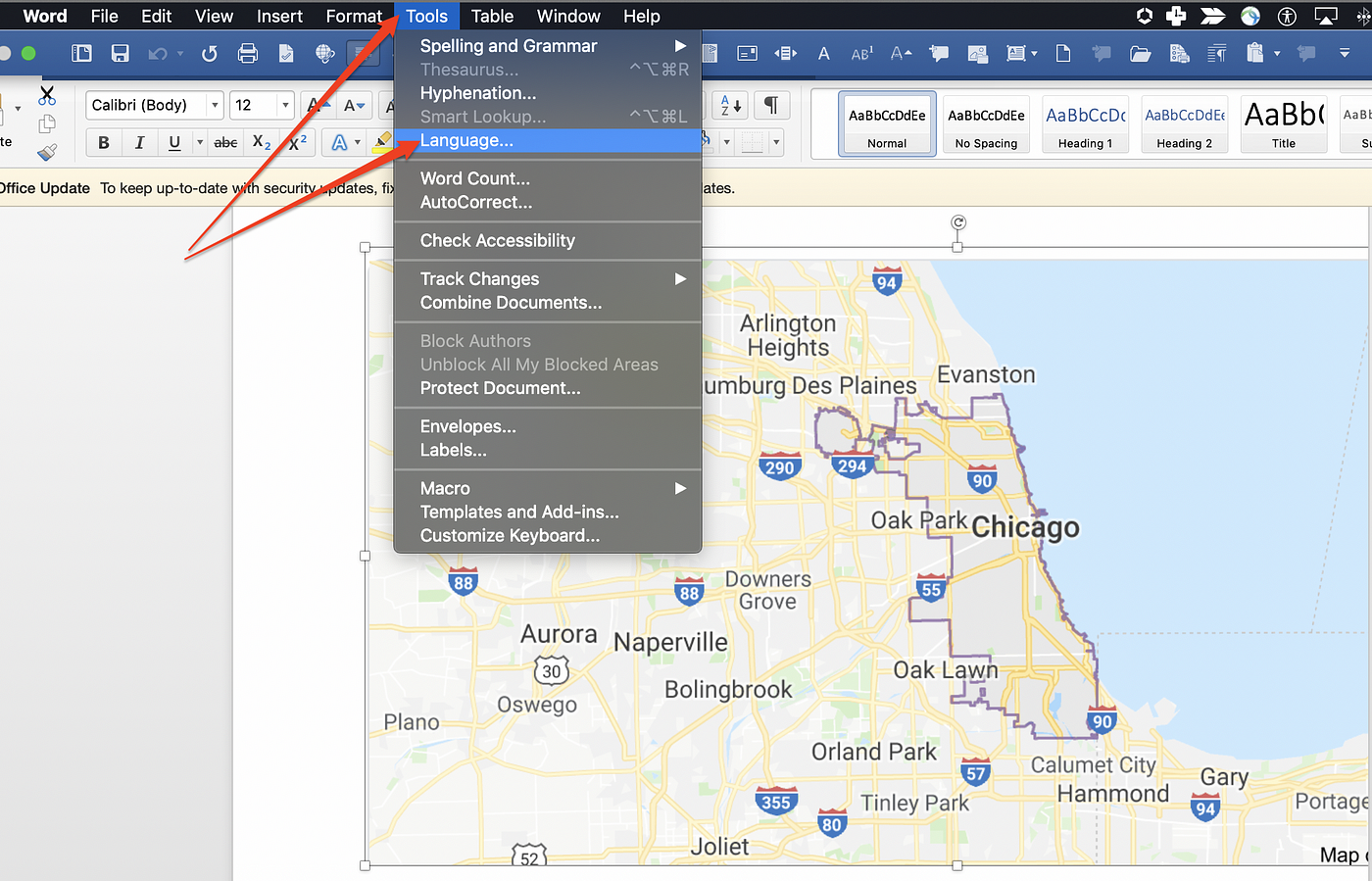 run accessibility in word run accessibility in word