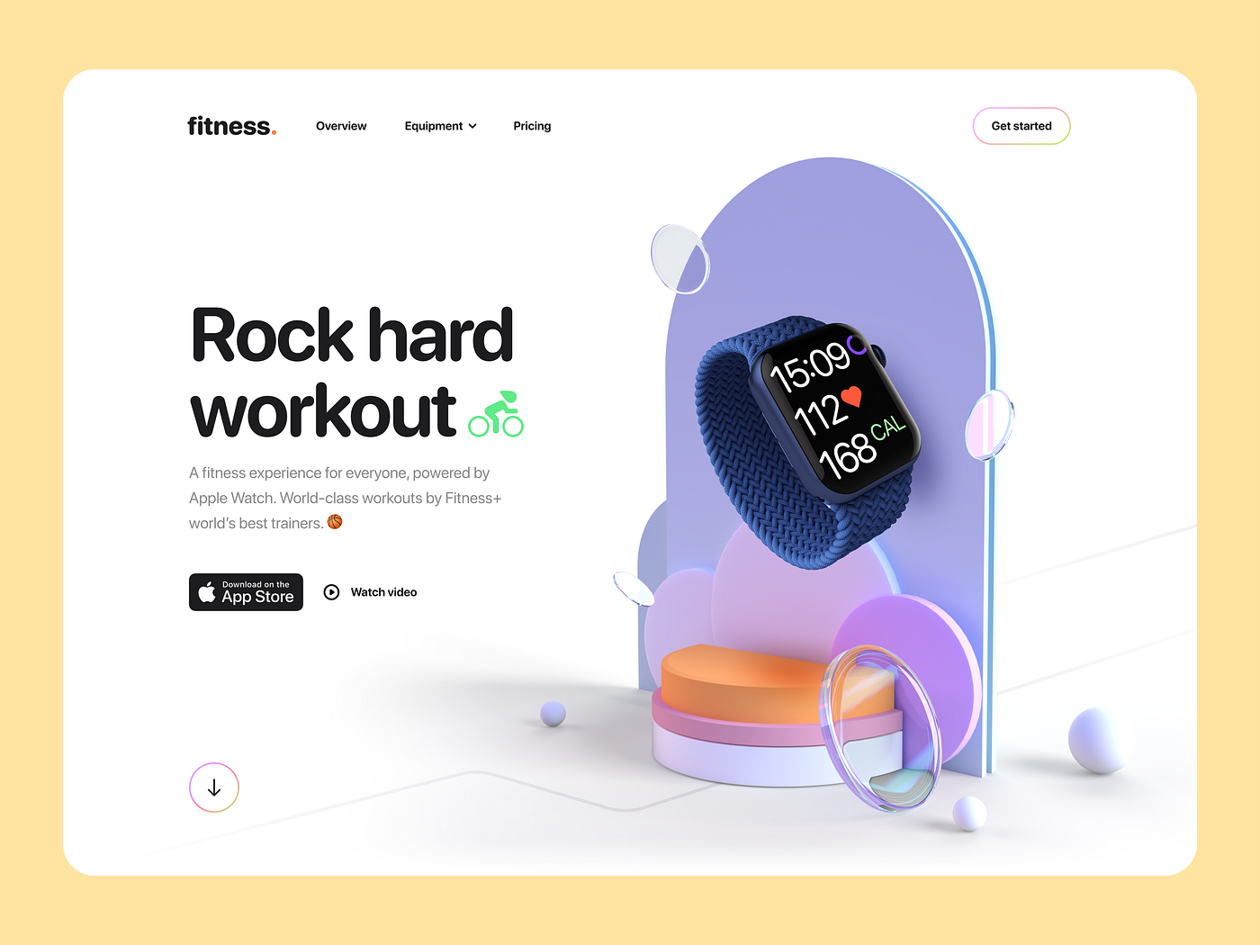 An example of using color as a visual element