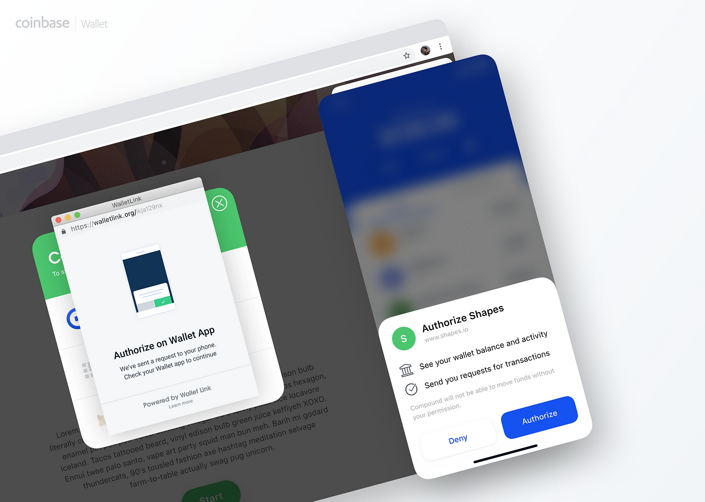 Use dapps on any desktop browser with Coinbase Wallet SDK* | by Siddharth  Coelho-Prabhu | The Coinbase Blog