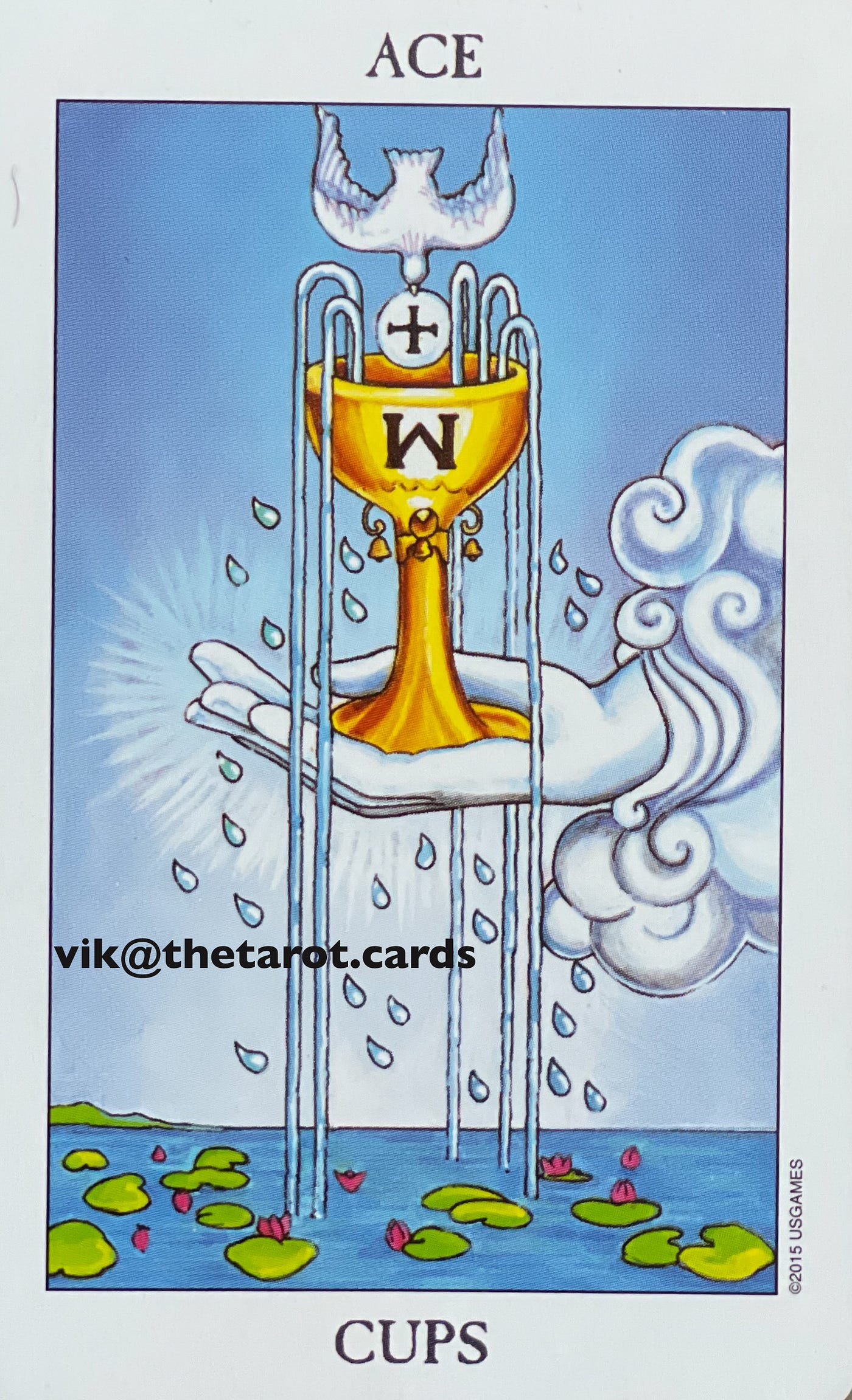 The Card of the Day: Ace of Cups. Observations | by Vivek Kumar (Vik) | The  Tarot Cards by Guru Ji