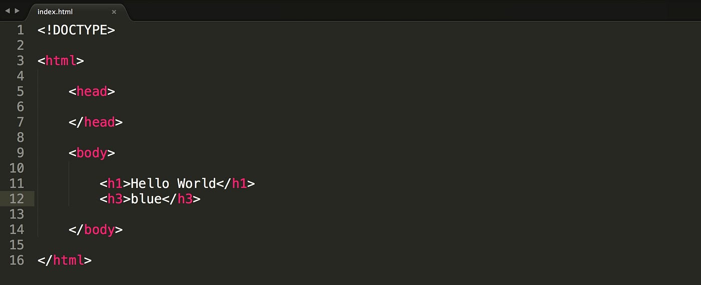 Create a Webpage in 5 minutes. Learn the basics of HTML for your first ...