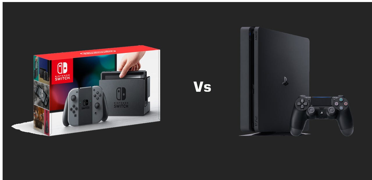 Nintendo Switch vs. PlayStation 4: Which is for You? | by Kirtiraj Gohil |  Medium