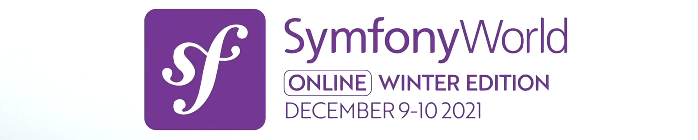 Symfony World Online Winter Edition 2021 logo