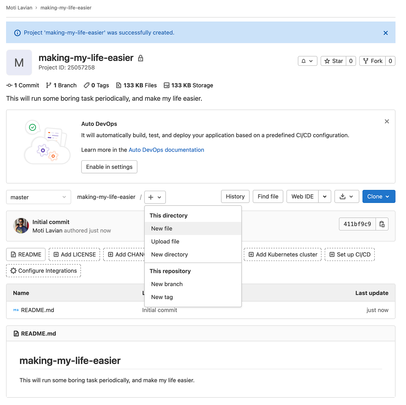Running scheduled jobs / tasks using GitLab CI/CD | by Moti Lavian | Medium