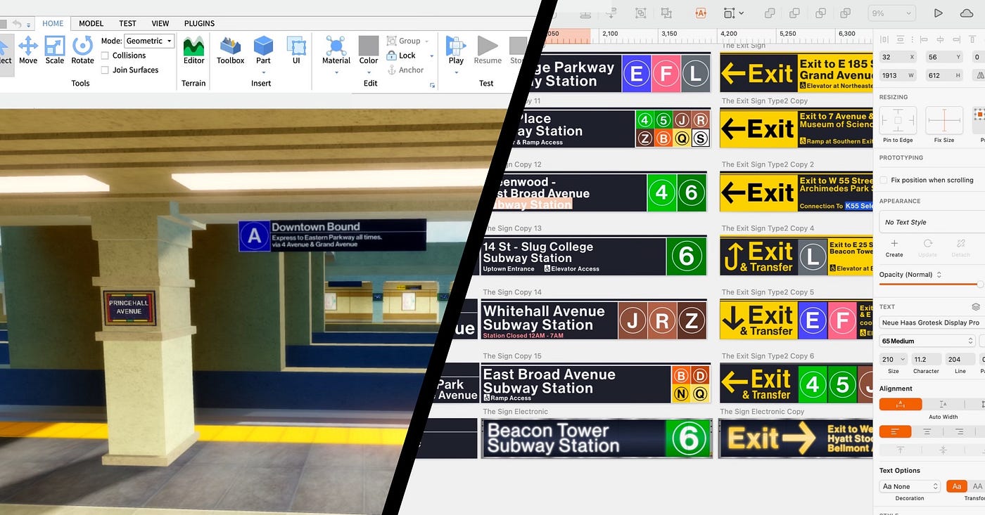 How a Homeschooler Designs Virtual Train Stations | by Orion Razat | Design  + Sketch | Medium