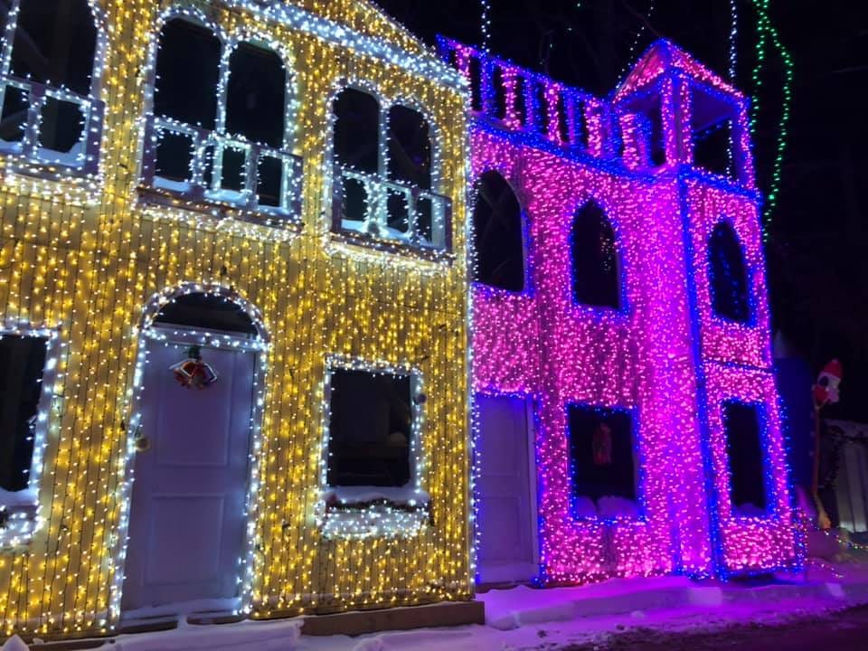 Insane Christmas Light Display in Wilmington, Massachusetts by Gina