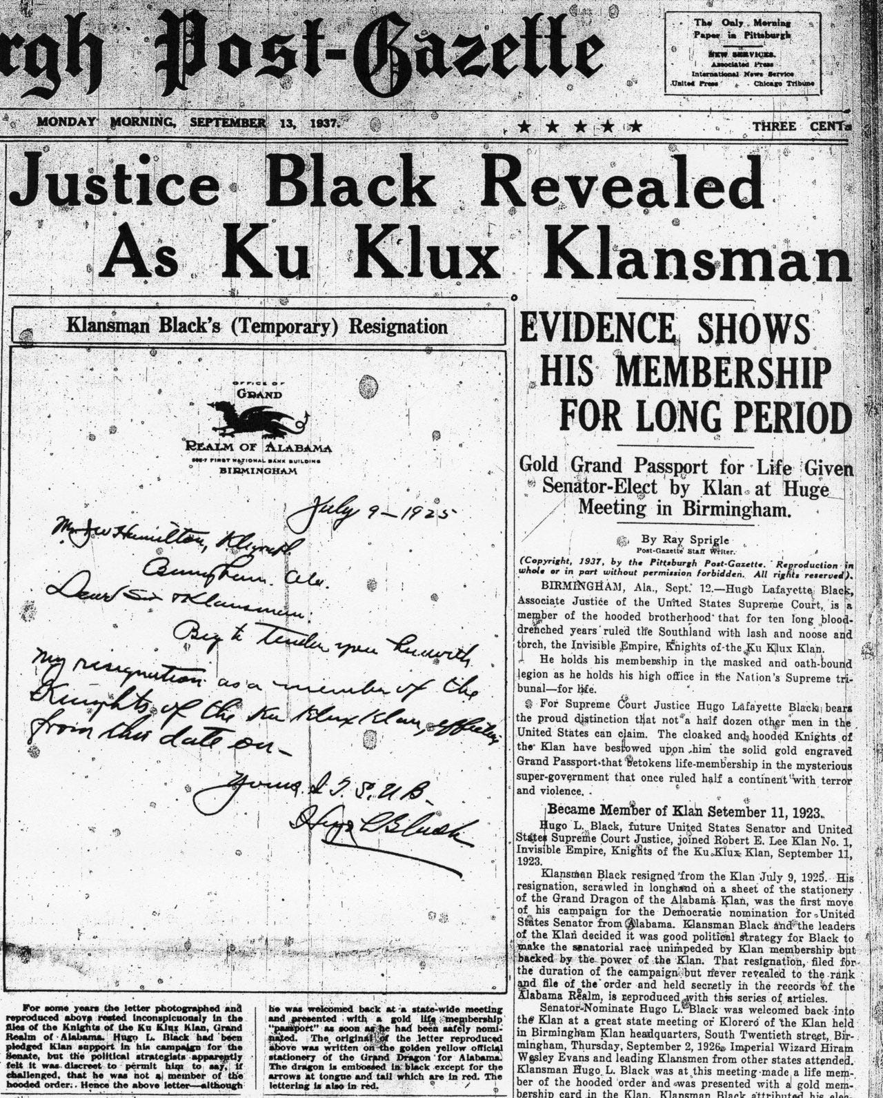 hugo black