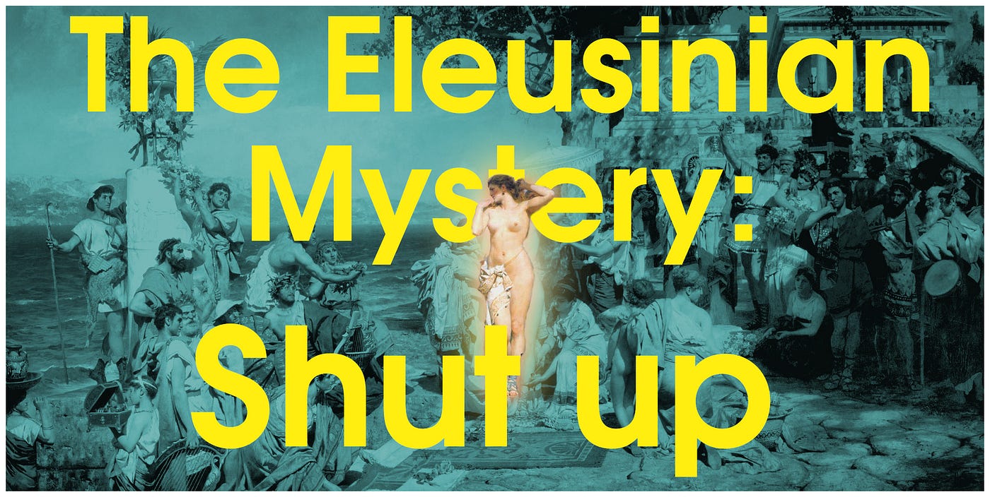 eleusinian mystery secret