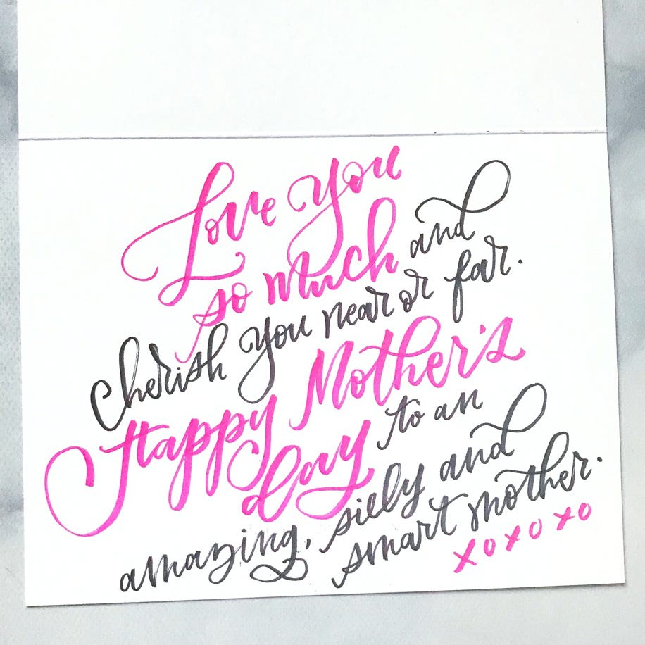What To Write In Your Mothers Day Card By Punkpost Punkpost Medium 
