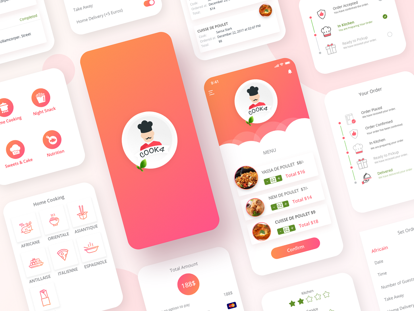 Designing a home-cooked food ordering Mobile App | by Mayank K Sahu ...