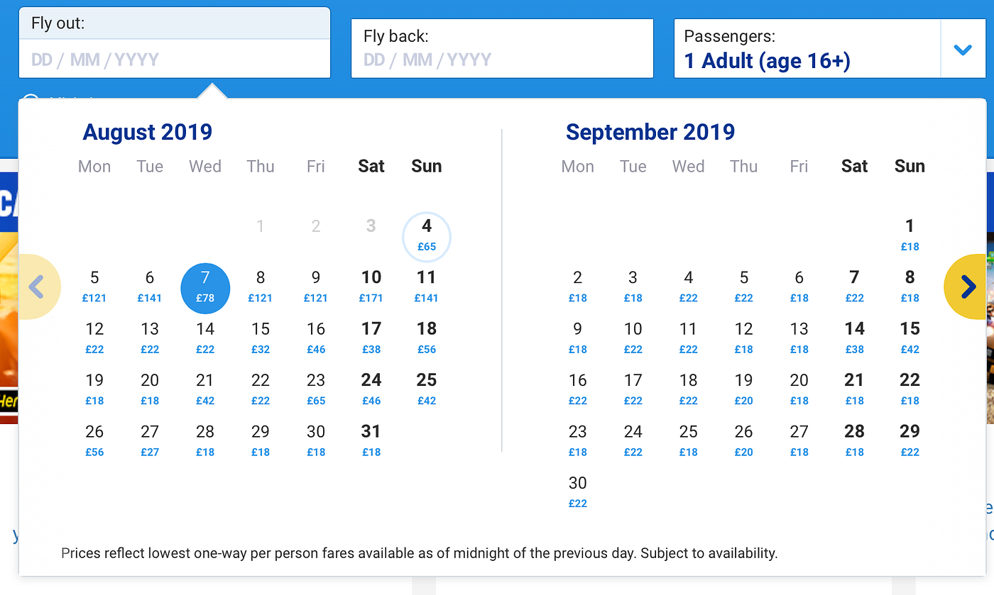 Date Picker Design Best Practices By Nick Babich Ux Planet
