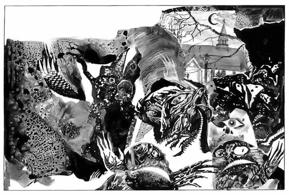 Los mitos de Cthulhu&#39;, de Alberto Breccia | by Josep Oliver | Papel en  Blanco