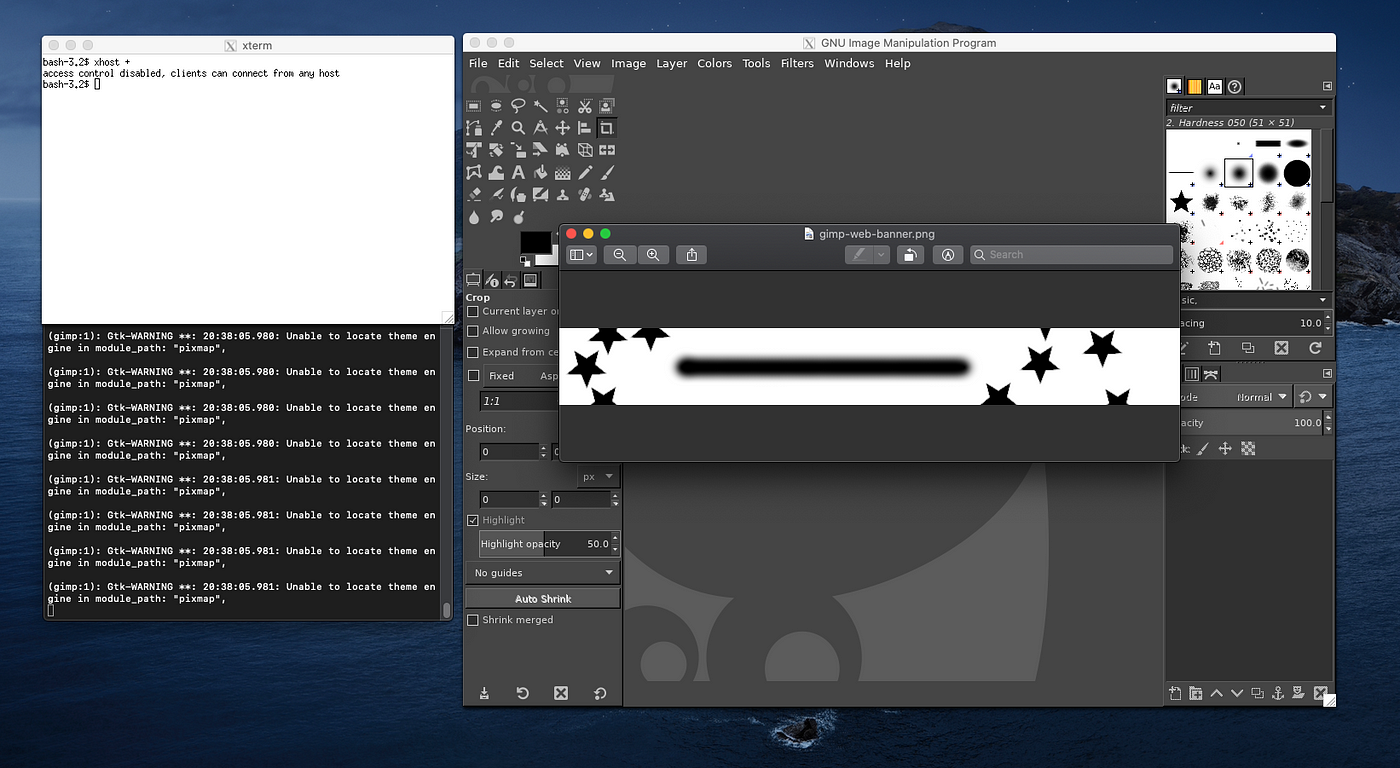 using gimp on mac