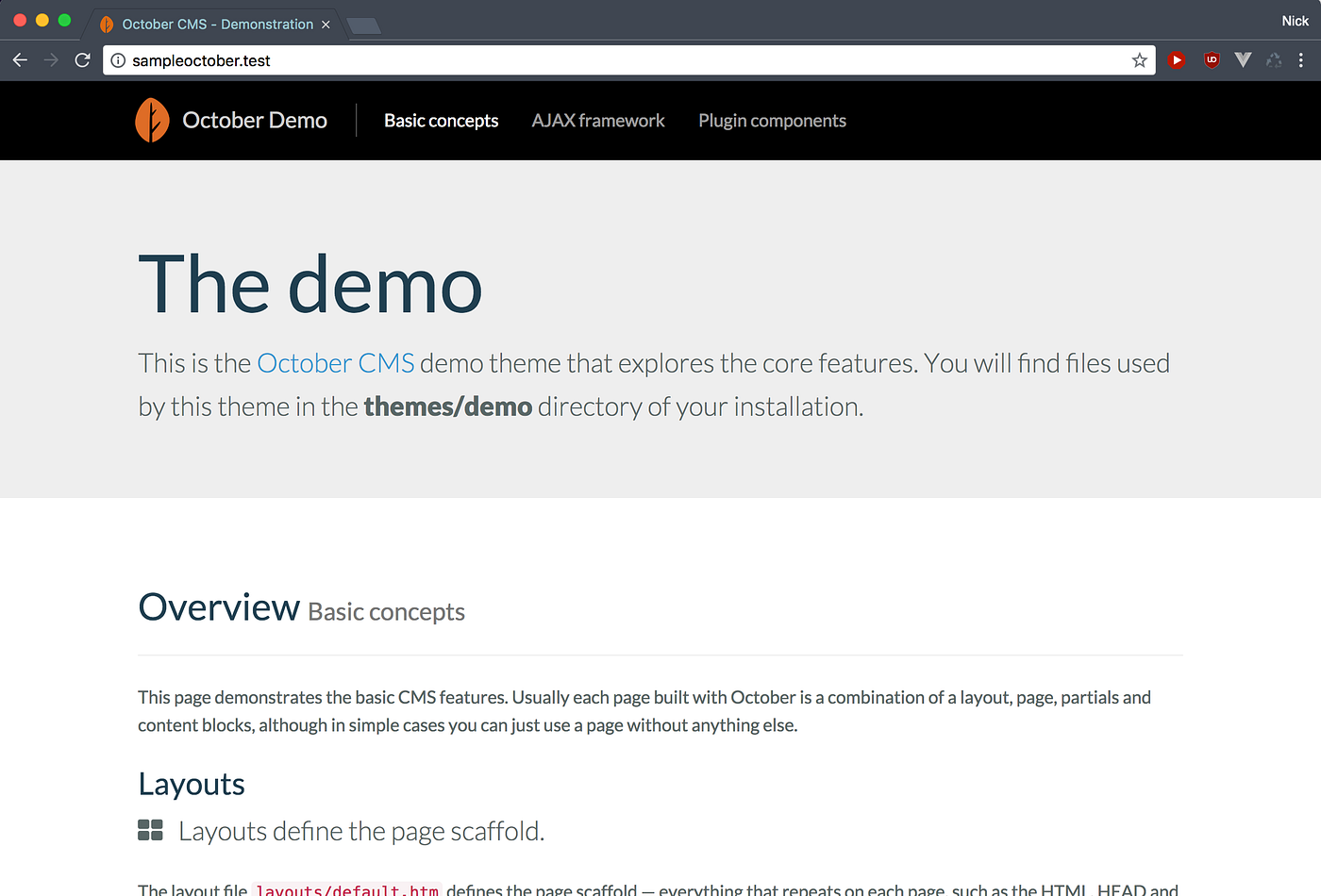 How to Setup a New OctoberCMS Project | by Nick Moncur | Medium
