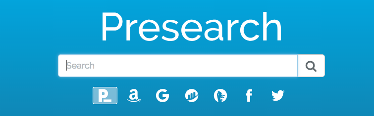 Presearch - earn pre token for searching om internet