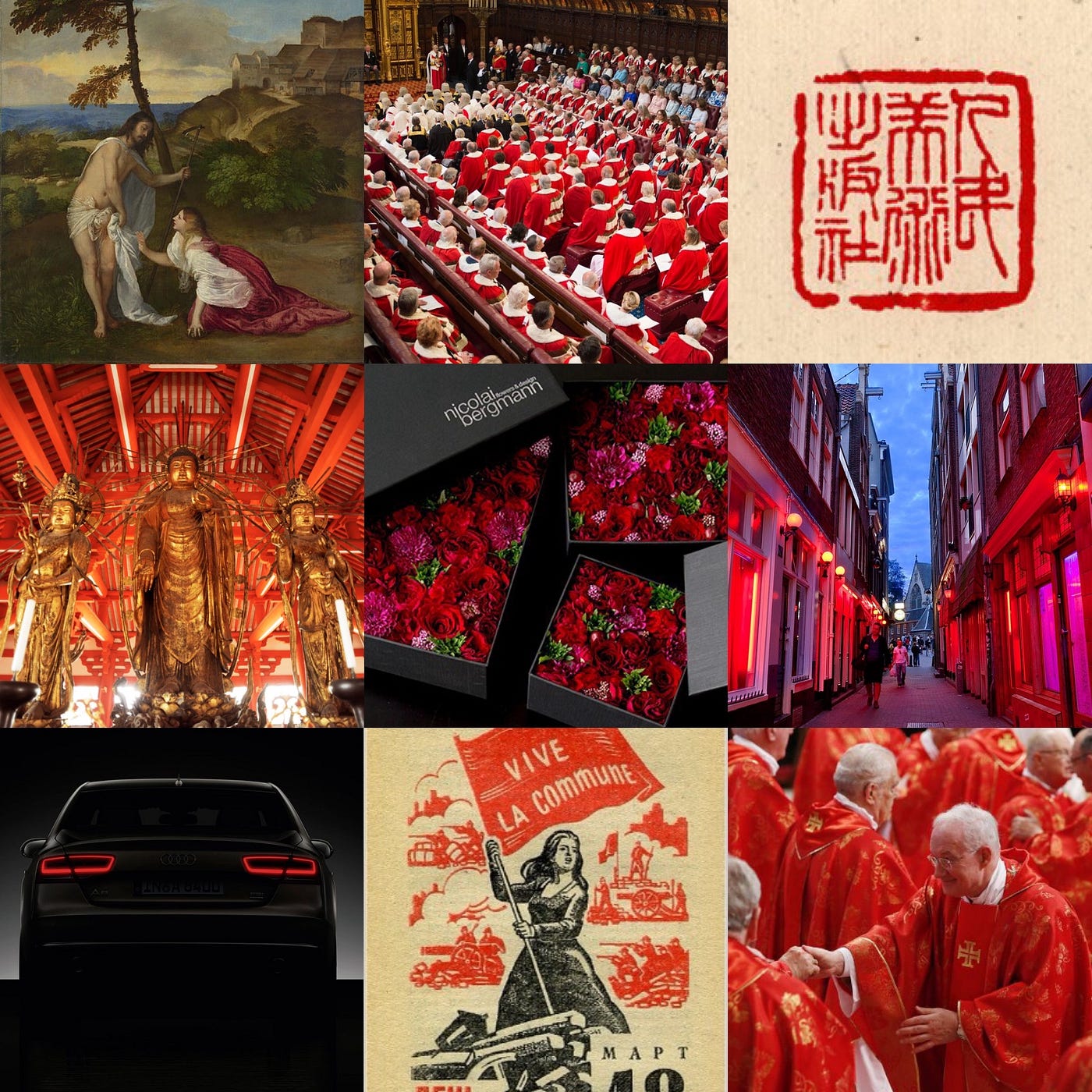 Connotations of Red: Where Do They Come From? | by MasaKudamatsu | Origins  of Color Connotations | Medium