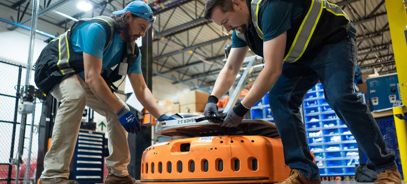 Future Of Work Automation 3 3 Amazon S Warehouses Robots Machines By Julie Ho Medium