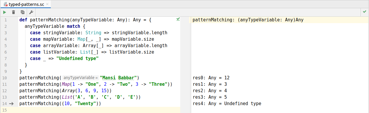 Pattern Match Anything in Scala. Pattern matching is a powerful feature… |  by Mansi Babbar | The Startup | Medium