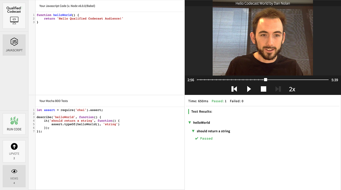 Introducing Qualified Codecast. Today we are introducing a product ...