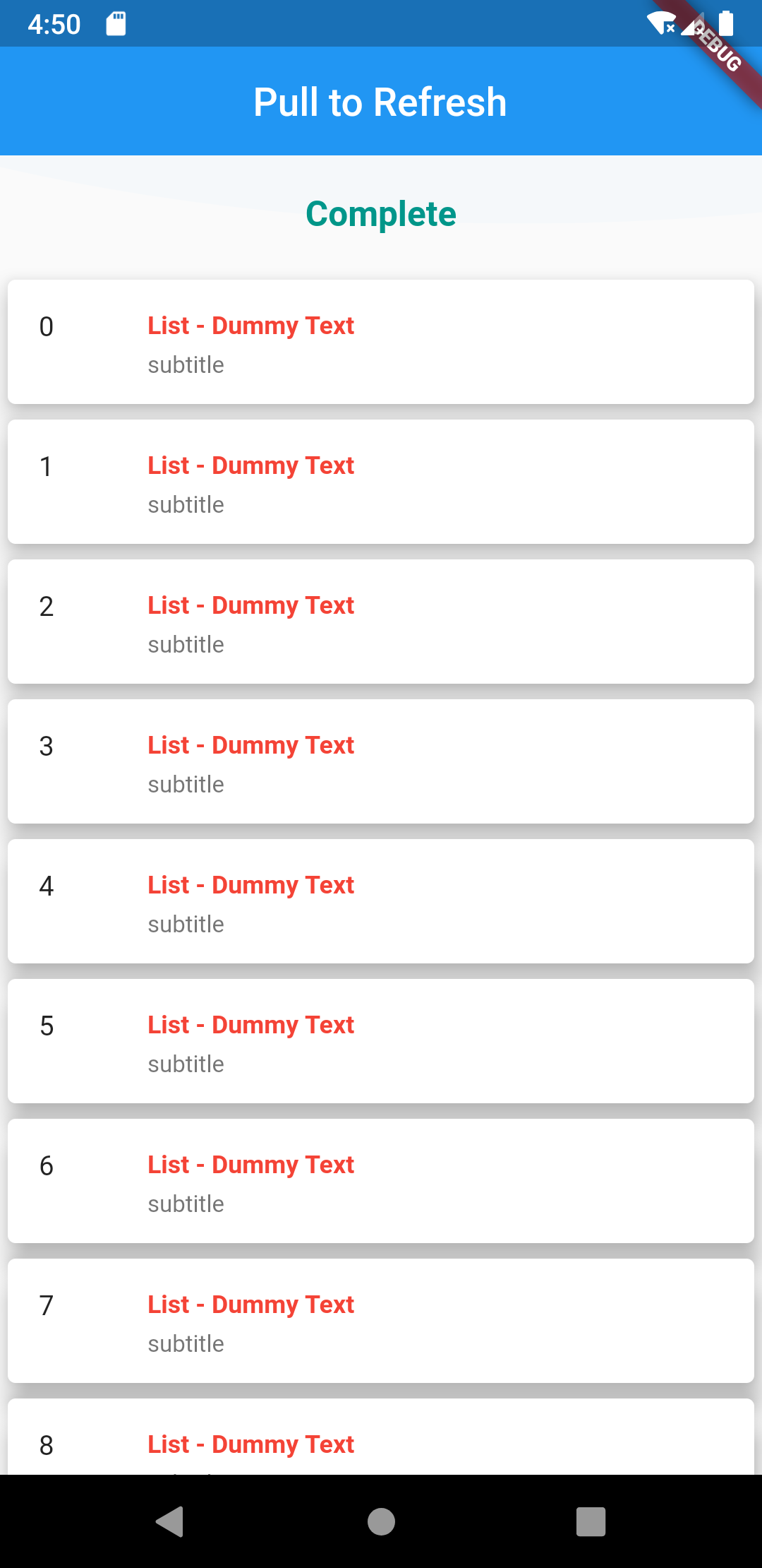 How To Implement Pull To Refresh In Flutter By Samuel Adekunle 