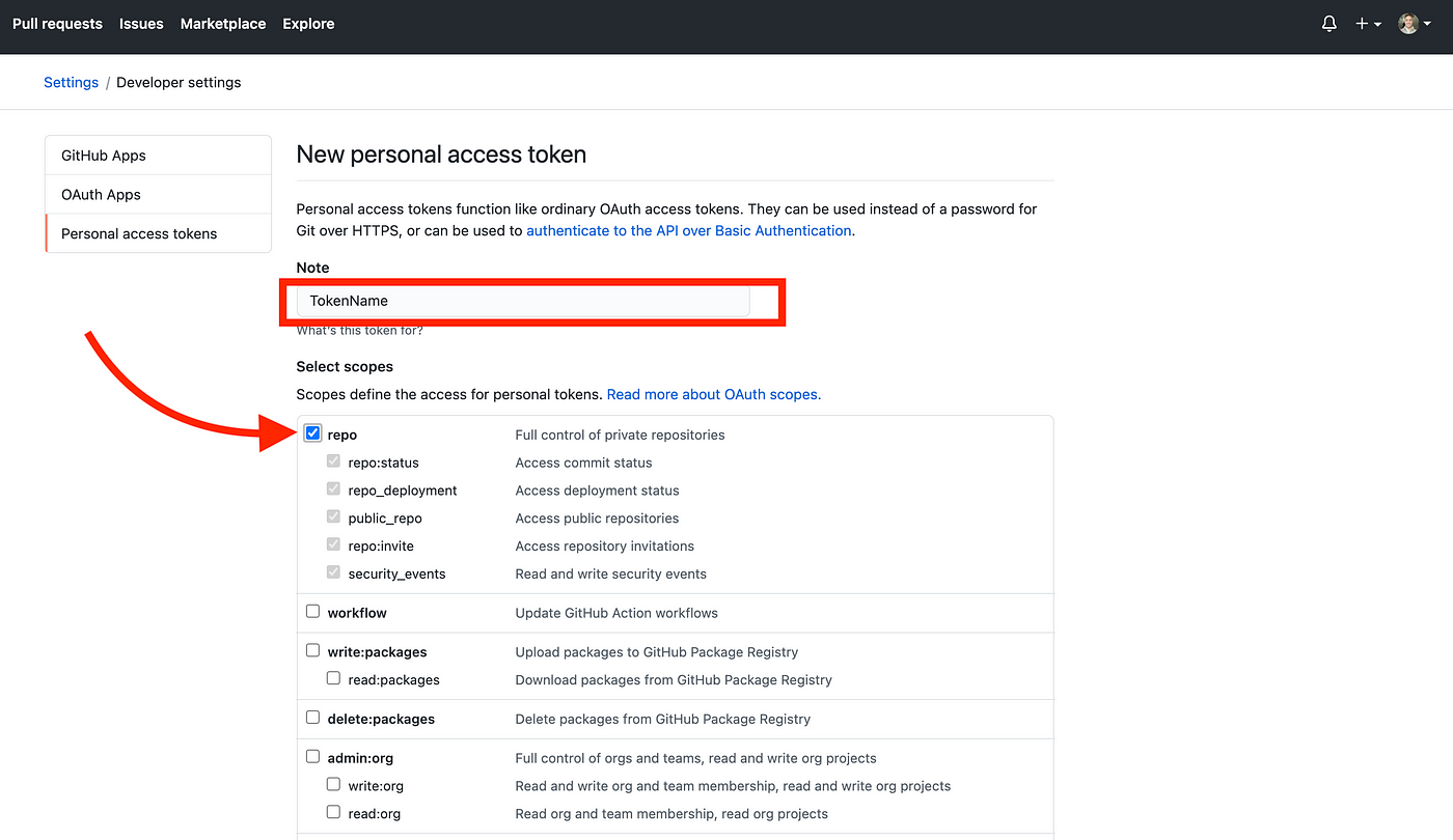 How to Change Your GitHub Remote Authentication from Username + Password to  Personal Access Token | by Eli Williams | Geek Culture | Medium