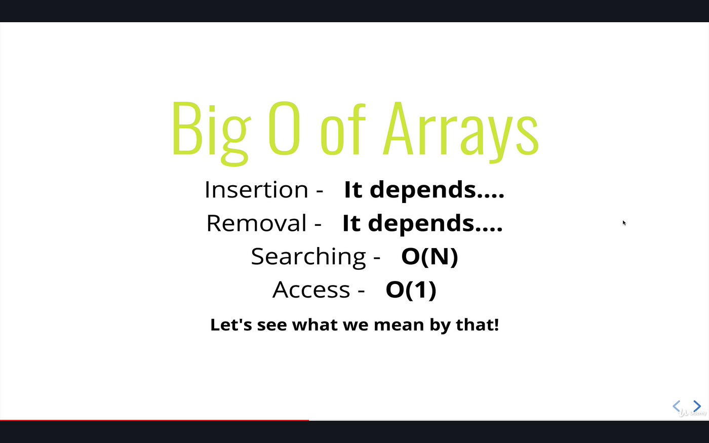 Analyzing Performance of Arrays and Objects with Big O Notation | by ...