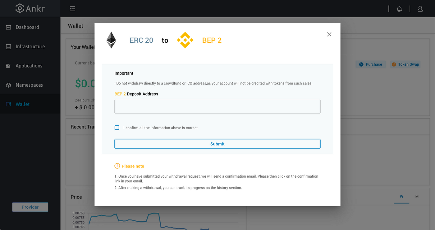 Ankr Is Listed On Binance Dex Together Towards A Decentralized By Ankr Ankr Medium 
