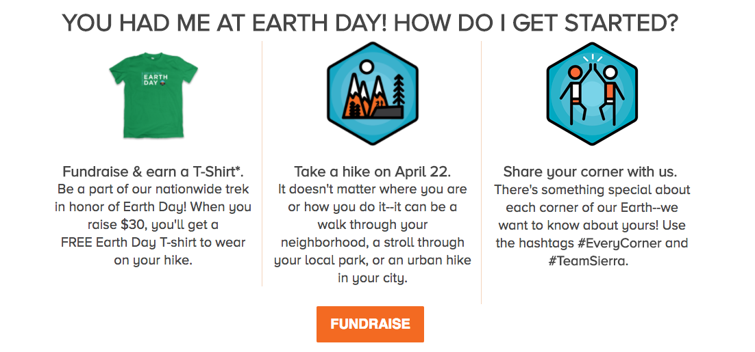 Earth Day spotlight: Team Sierra. Earth Day is this Saturday, and the