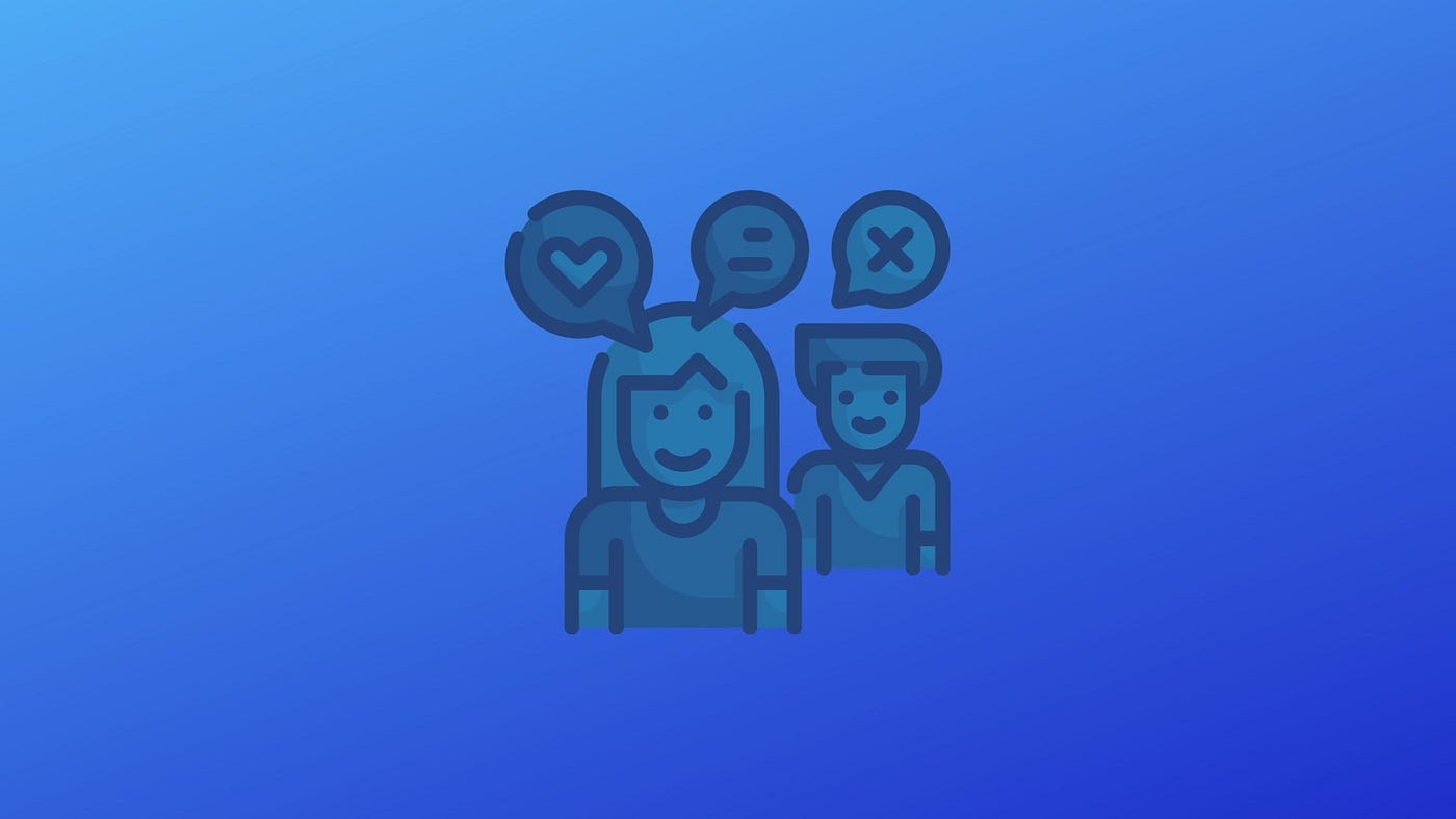 Image two people talking