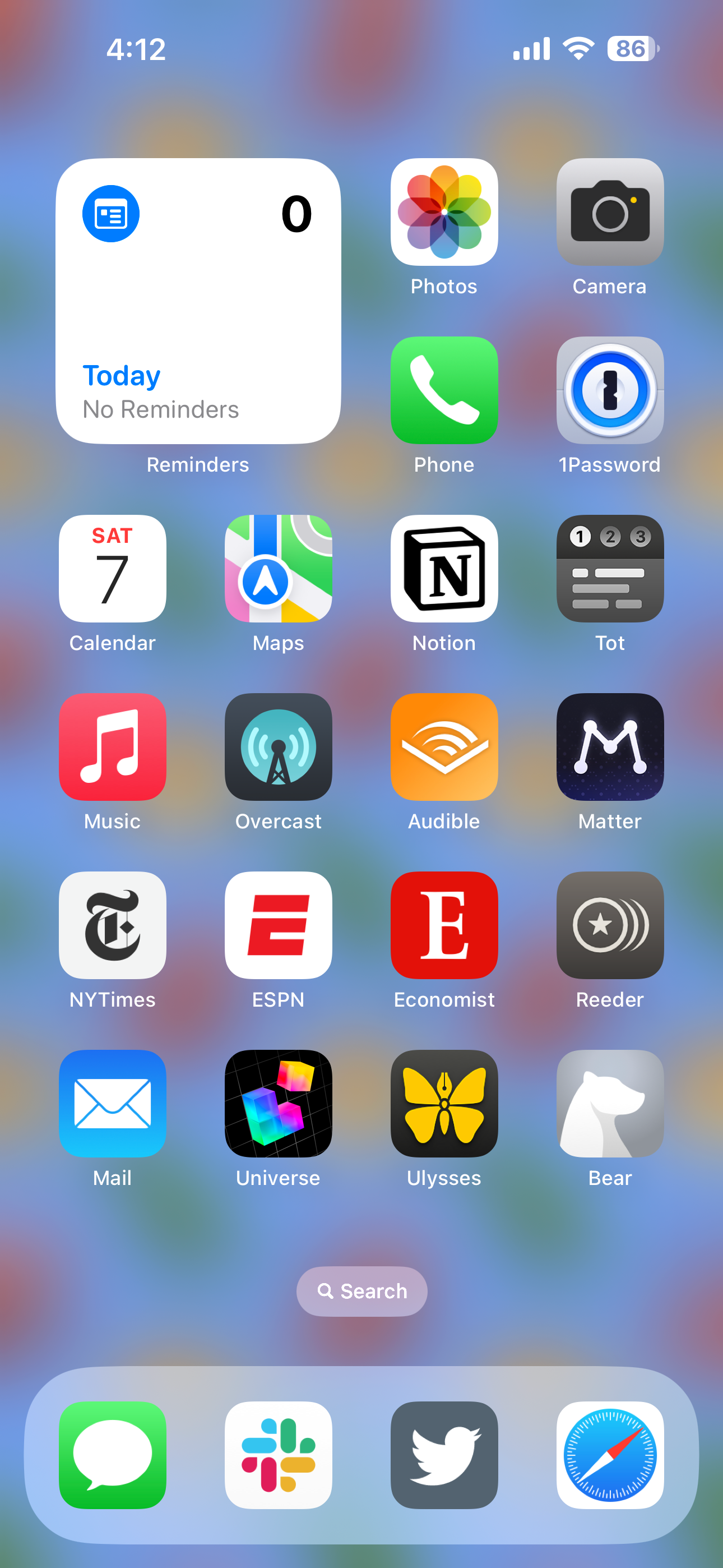 Looking Back At My 22 Homescreen By M G Siegler Jan 23 500ish