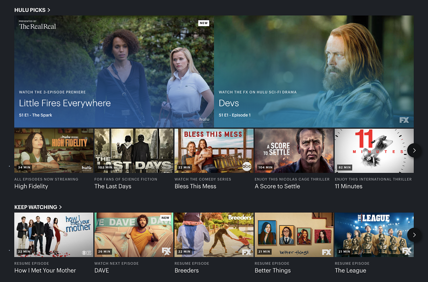 Hulu a UX analysis. Many of us are stuck at home right now… by