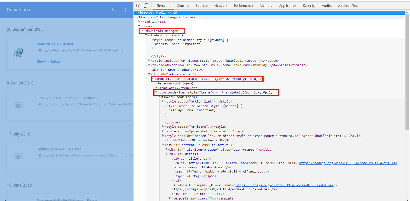 How to Find Web Elements in Shadow DOMs using Selenium WebDriver and C# |  by Alan Canlin | Medium