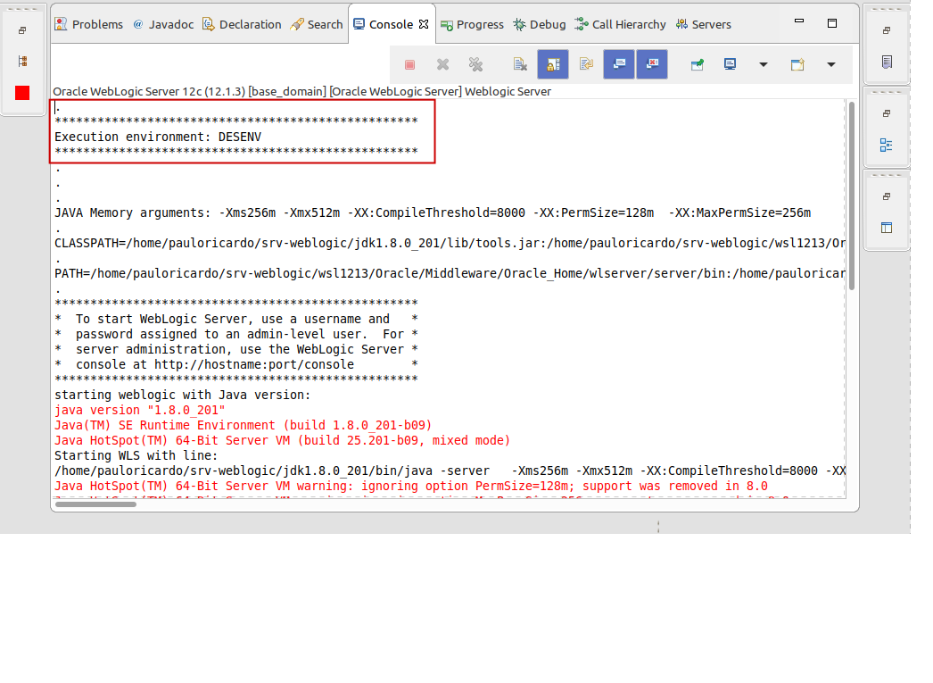 How to set custom environment variables on Oracle Weblogic Server | by  Paulo Ricardo | Medium