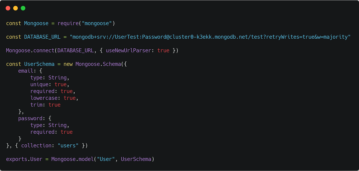 Auth with NodeJS, Express, Mongoose and JWT | by Matteo Lobello | ITNEXT