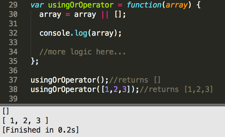 Javascript logical operators: && ? || | by Cristian Penarrieta | Medium