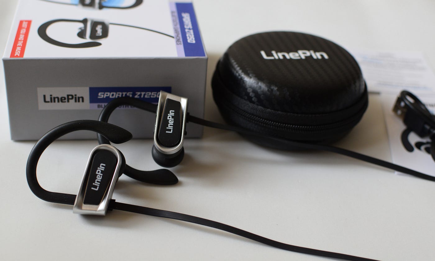 linepin sports zt250 bluetooth earphones