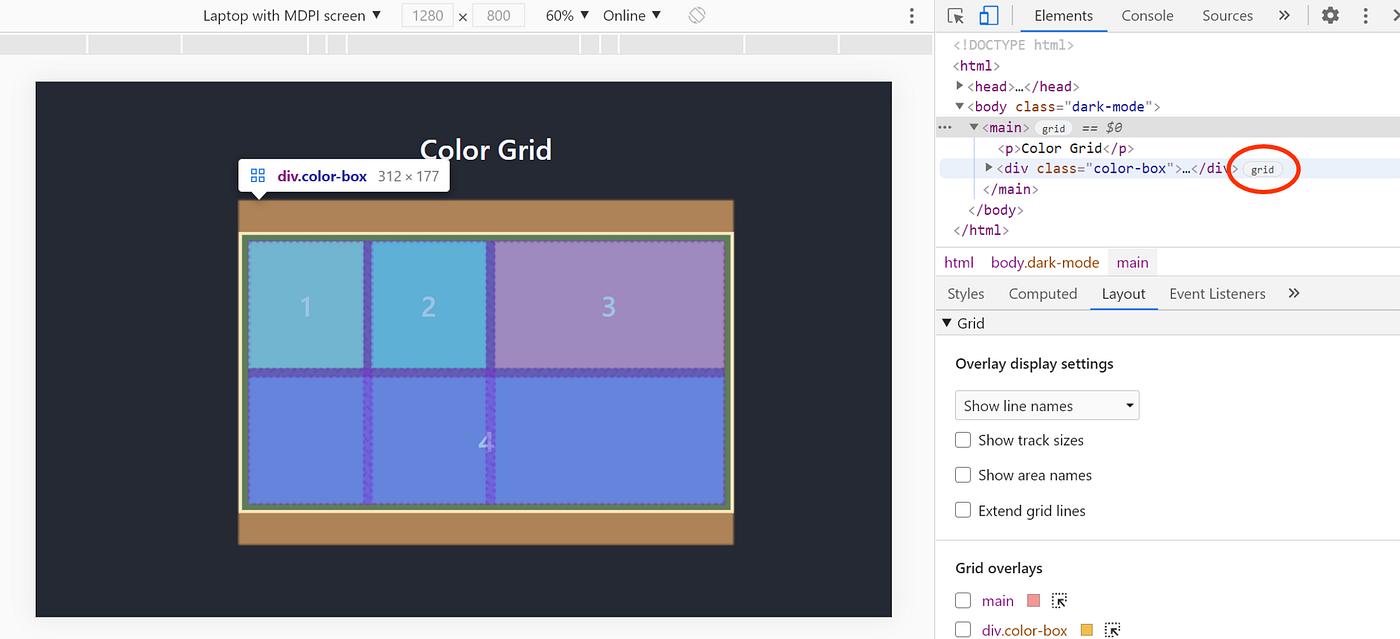 Debugging Css Grid Like A Pro Now You Can Use Chrome Devtools To By Nethmi Wijesinghe Bits And Pieces
