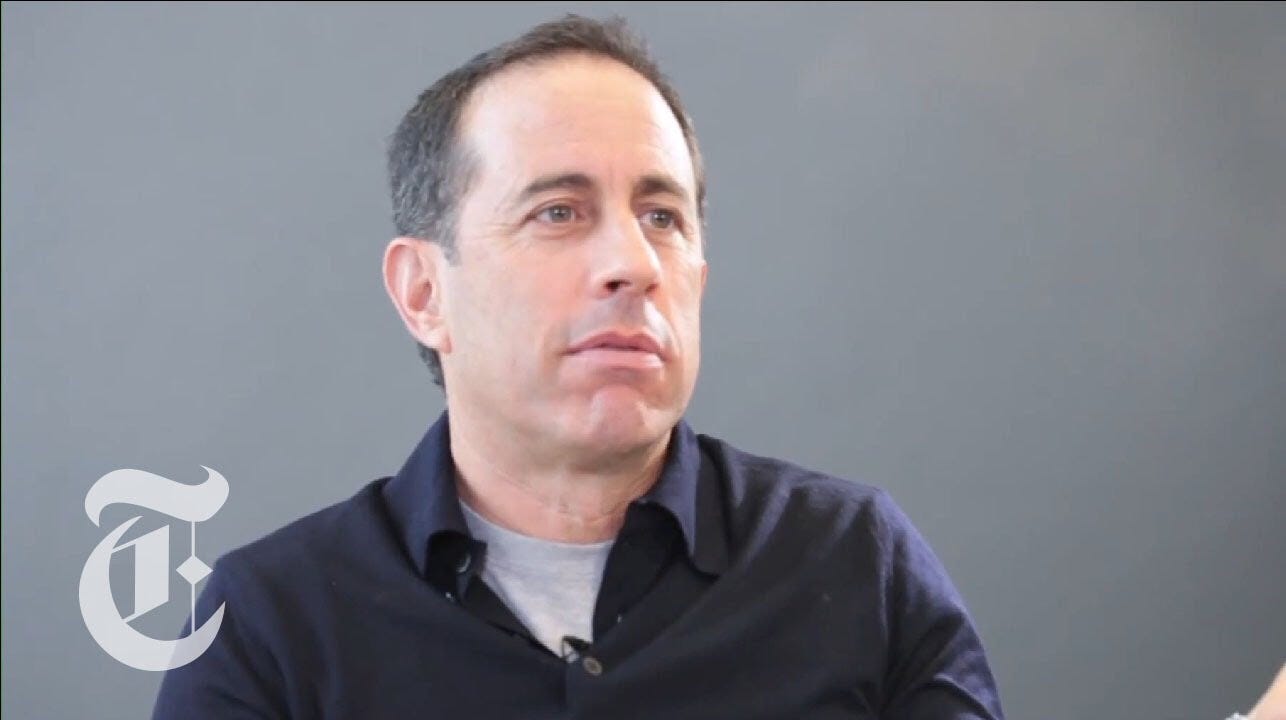 Jerry Seinfeld describing his process