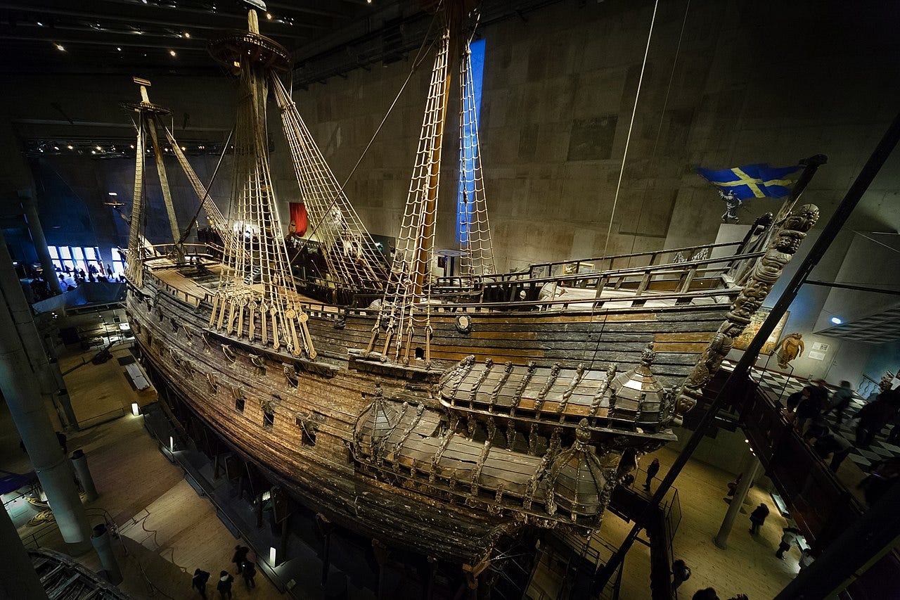 The Vasa in Stockholm’s Vasa Museum © All That’s Interesting